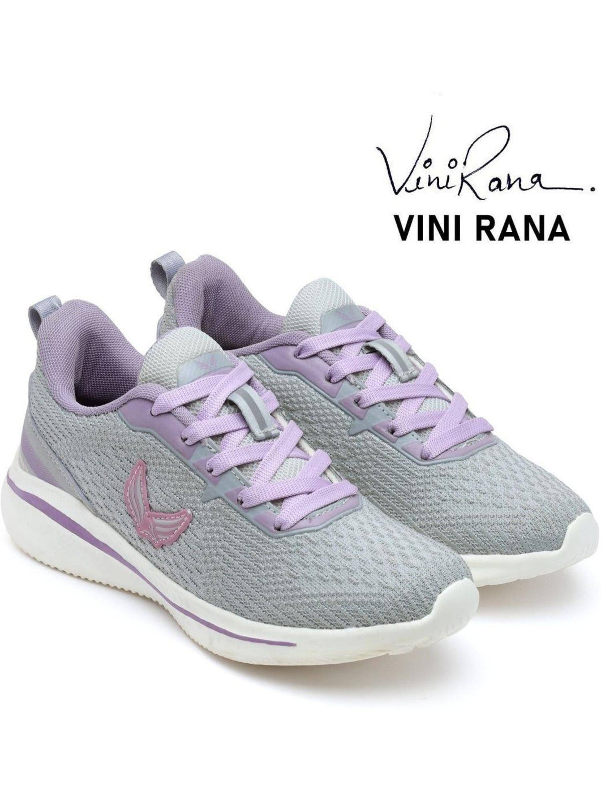 Women Premium Sports Grey Running Shoes | SH9 - view 2
