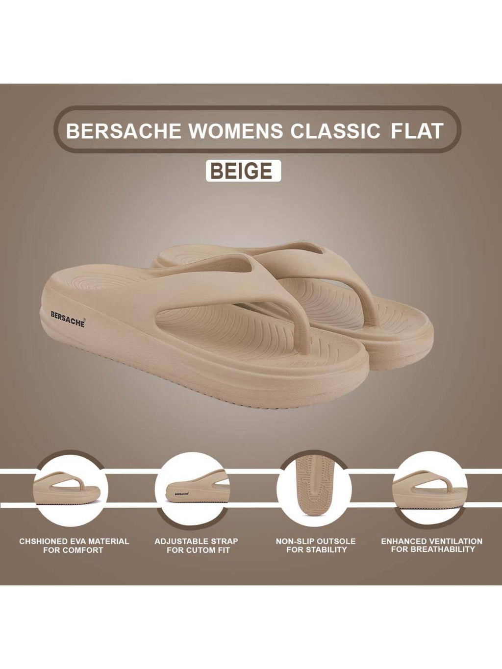 Women Beige Sandals | SD89 - view 7