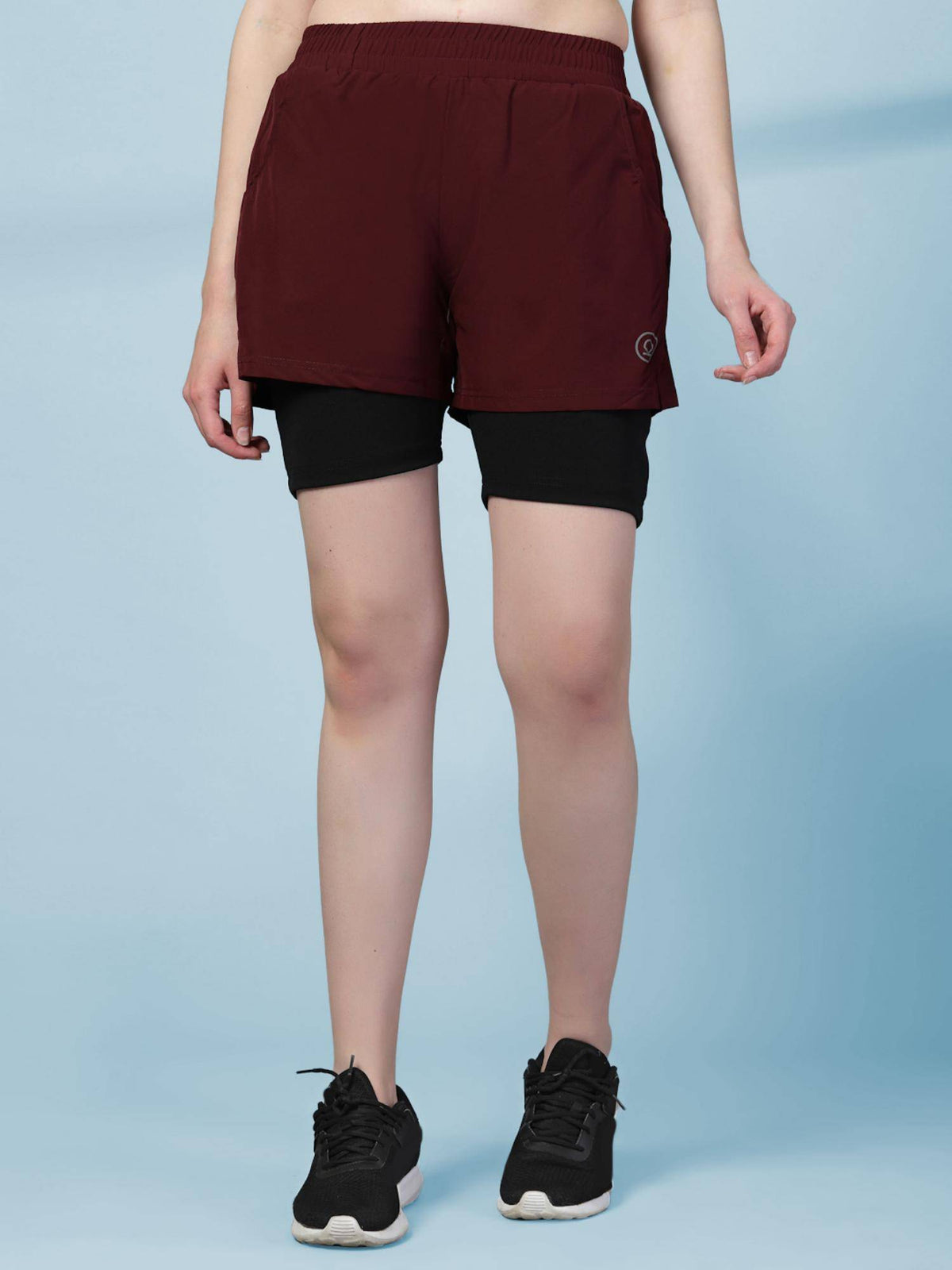 Double Layered Shorts for Women - view 1