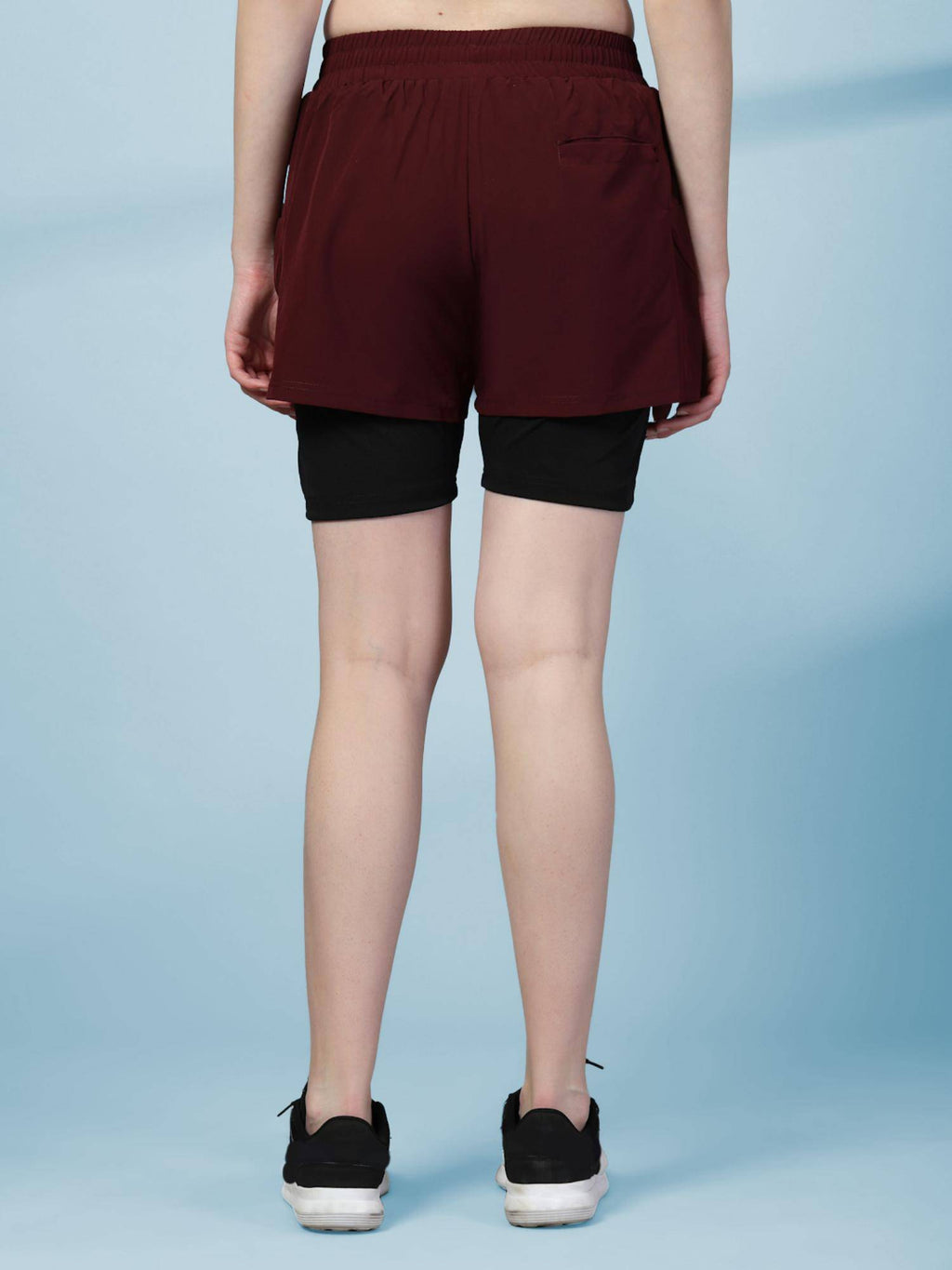 Double Layered Shorts for Women - view 5