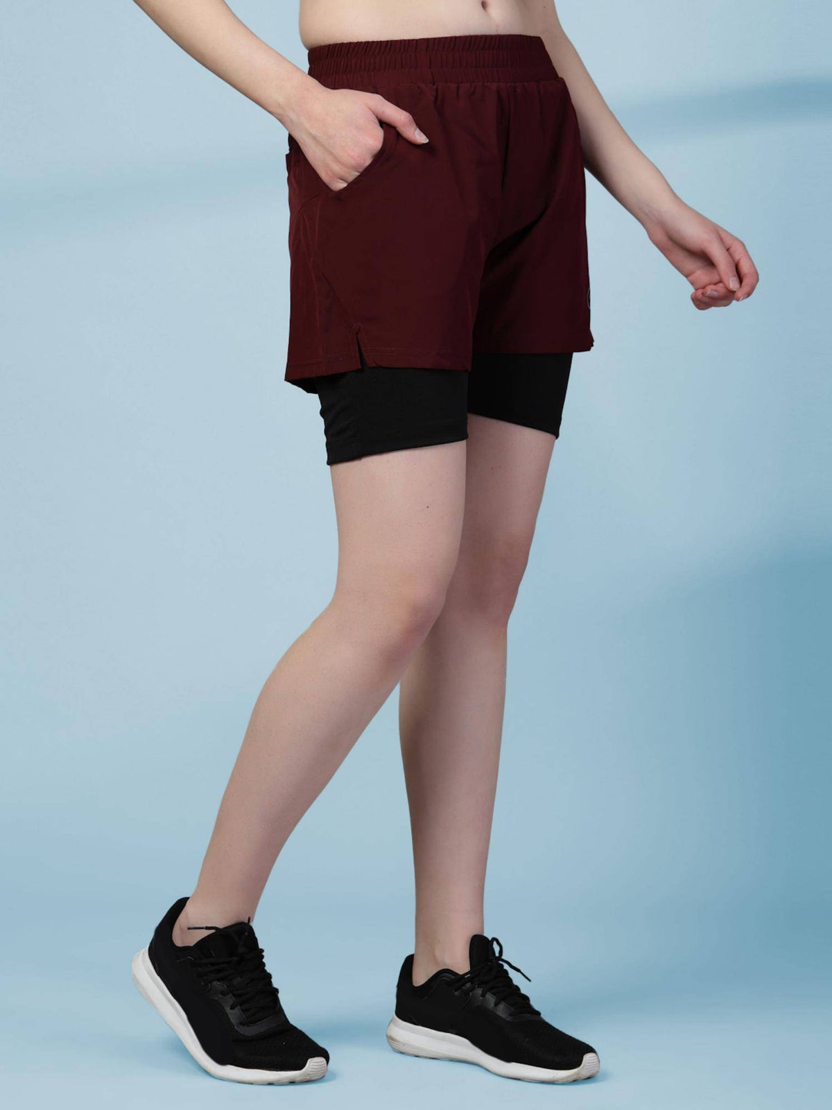 Double Layered Shorts for Women - view 7