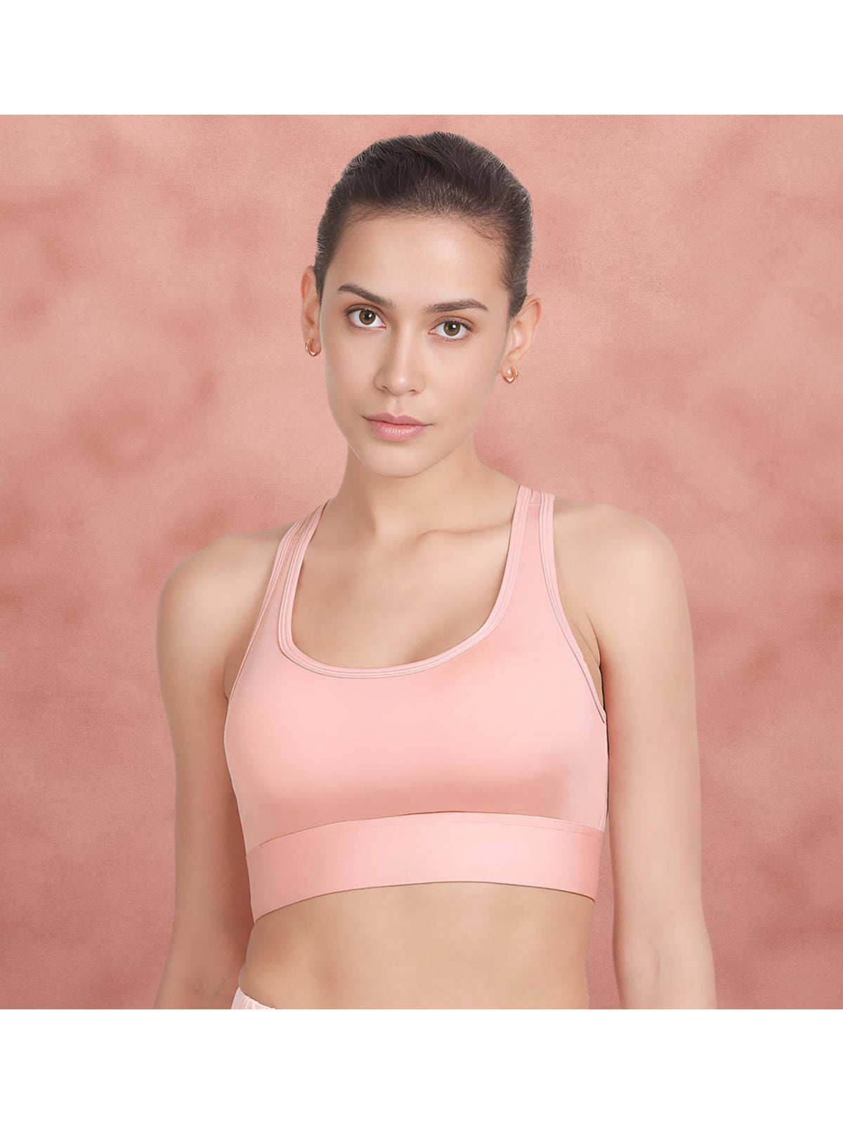 Black Beauty Removable Padding Low Impact Sports Bra | sb09 - view 6