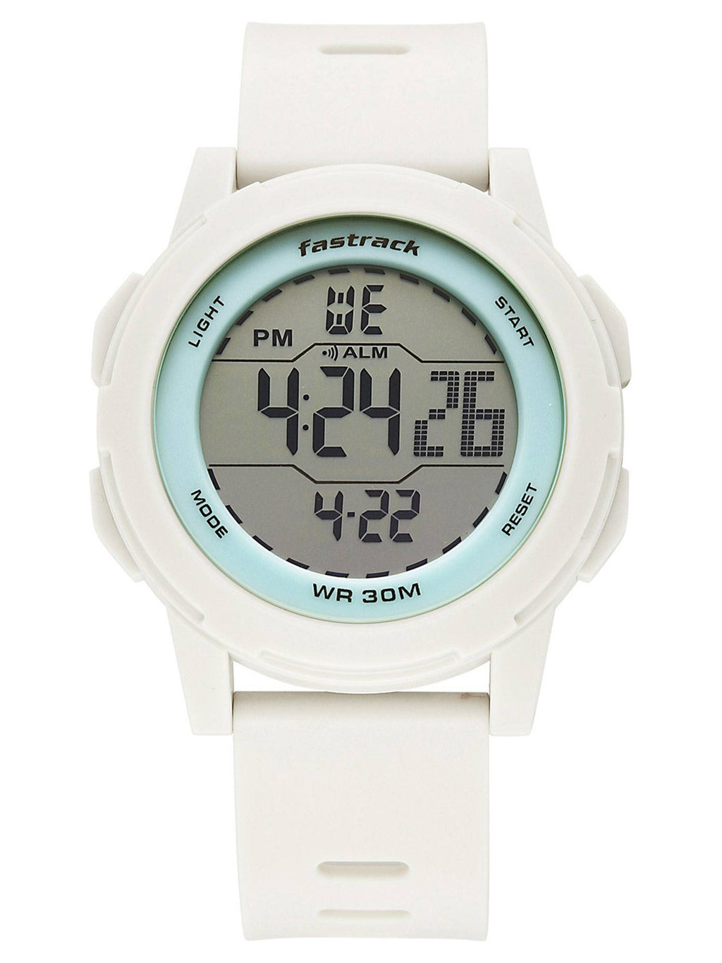 Streetstyle 8 with Digital Beige Case Beige Polyether Strap Watch (38194PP03W) | W92 - view 1
