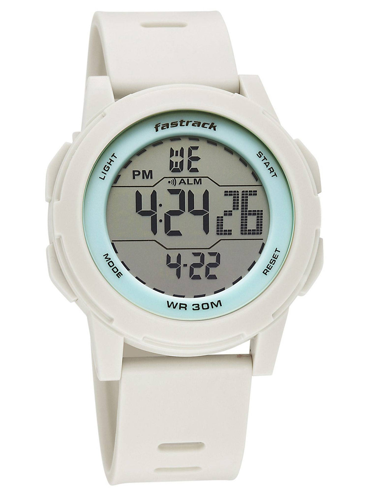 Streetstyle 8 with Digital Beige Case Beige Polyether Strap Watch (38194PP03W) | W92 - view 2