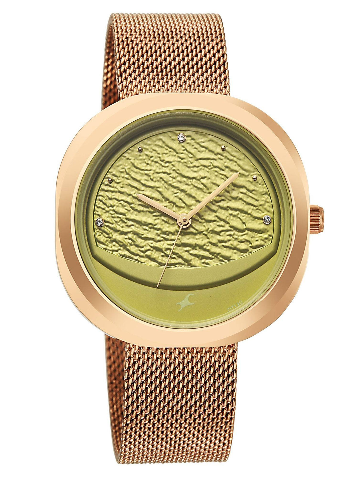 Gelato Brown Multifunction Metal Strap Watch (6330QM01) | W92 - view 8