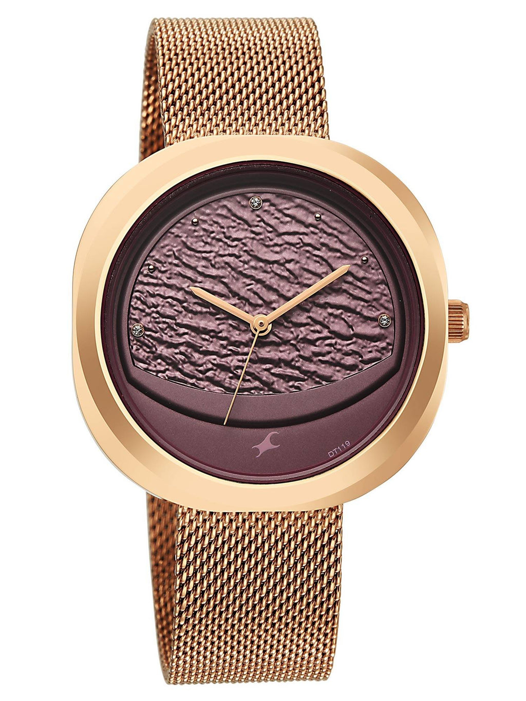 Gelato Brown Multifunction Metal Strap Watch (6330QM01) | W92 - view 14