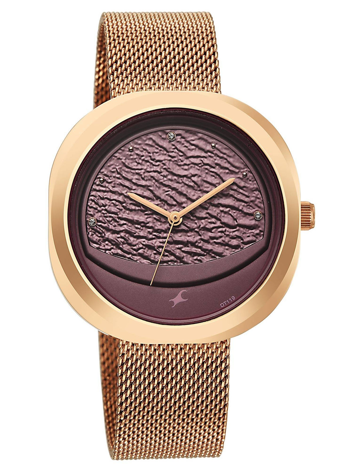Gelato Brown Multifunction Metal Strap Watch (6330QM01) | W92 - view 14
