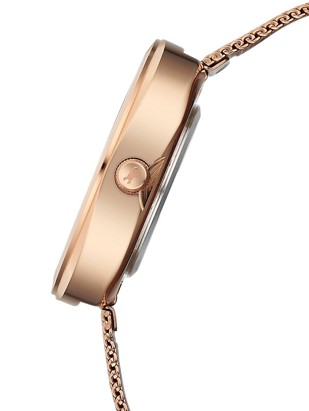 Gelato Brown Multifunction Metal Strap Watch (6330QM01) | W92 - view 16