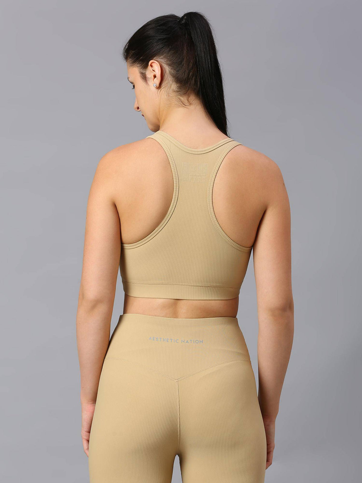 Strive Rib Sports Bra Purple | sb09 - view 16