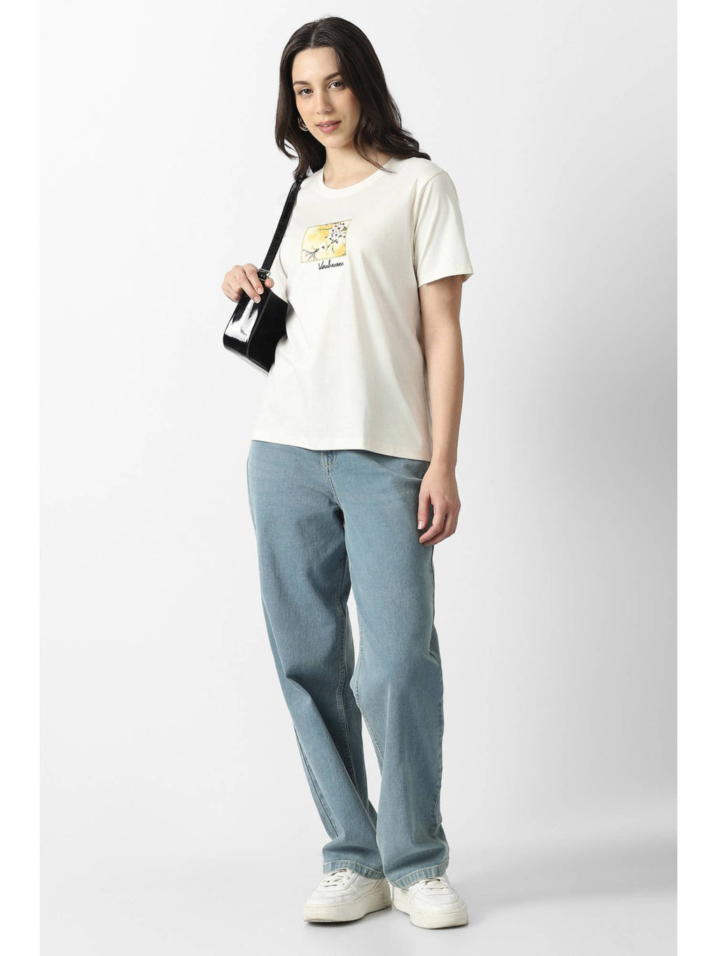 Women Blue Light Wash Jeans | RF89 - view 2