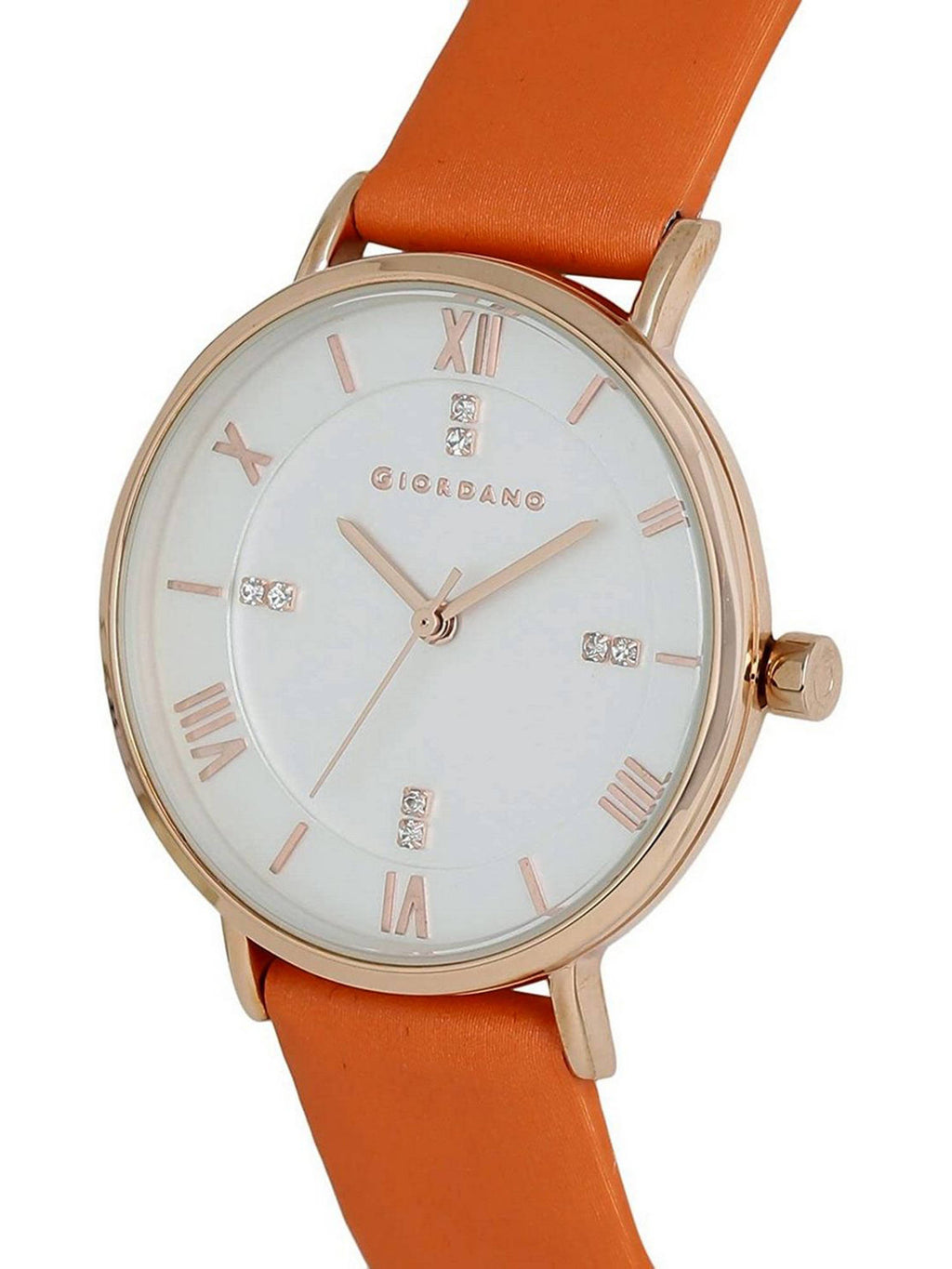 Women's White Round Analog Watch | W92 - view 6