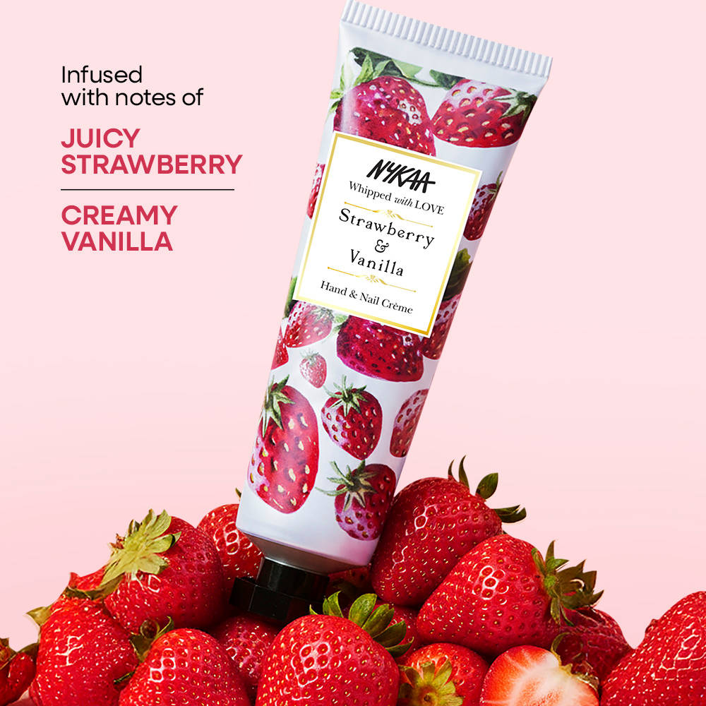 Nykaa Wanderlust Hand & Nail Cream - Rose & White Musk | Hydration with Vitamin E & Hyaluronic Acid | B20 - view 5