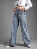 High Rise Wide Leg Fit Jeans | WL90 - view 1