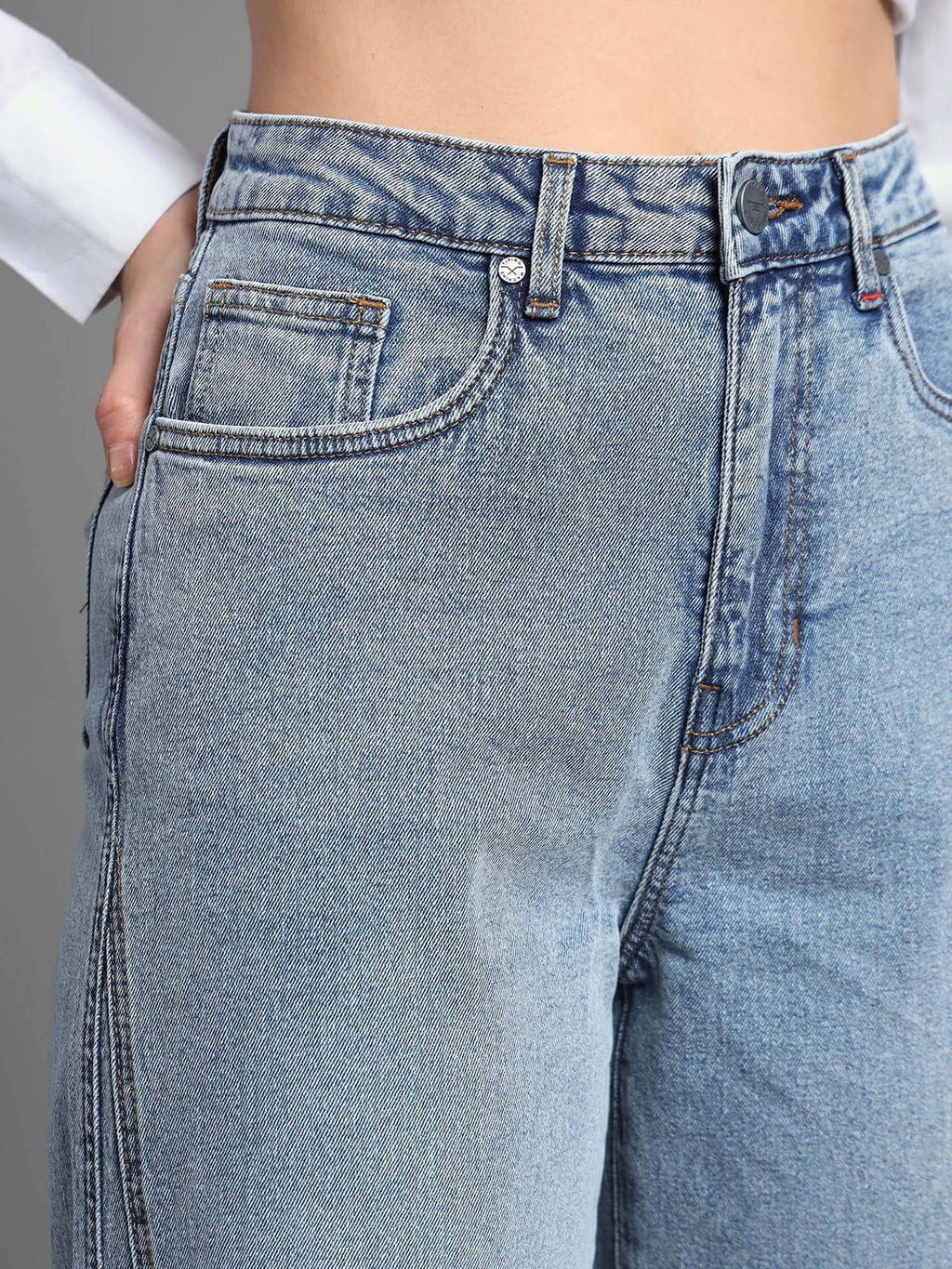 High Rise Wide Leg Fit Jeans | WL90 - view 6