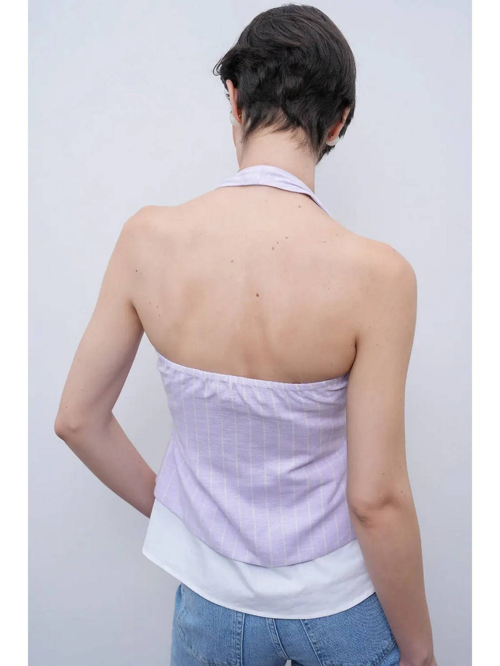 Purple Maison Halter Top | HT67 - view 5