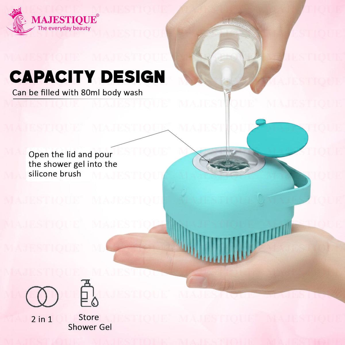 3 In 1 Bath & Face Care Set With Facial Cleansing Brush | FC3 - view 3