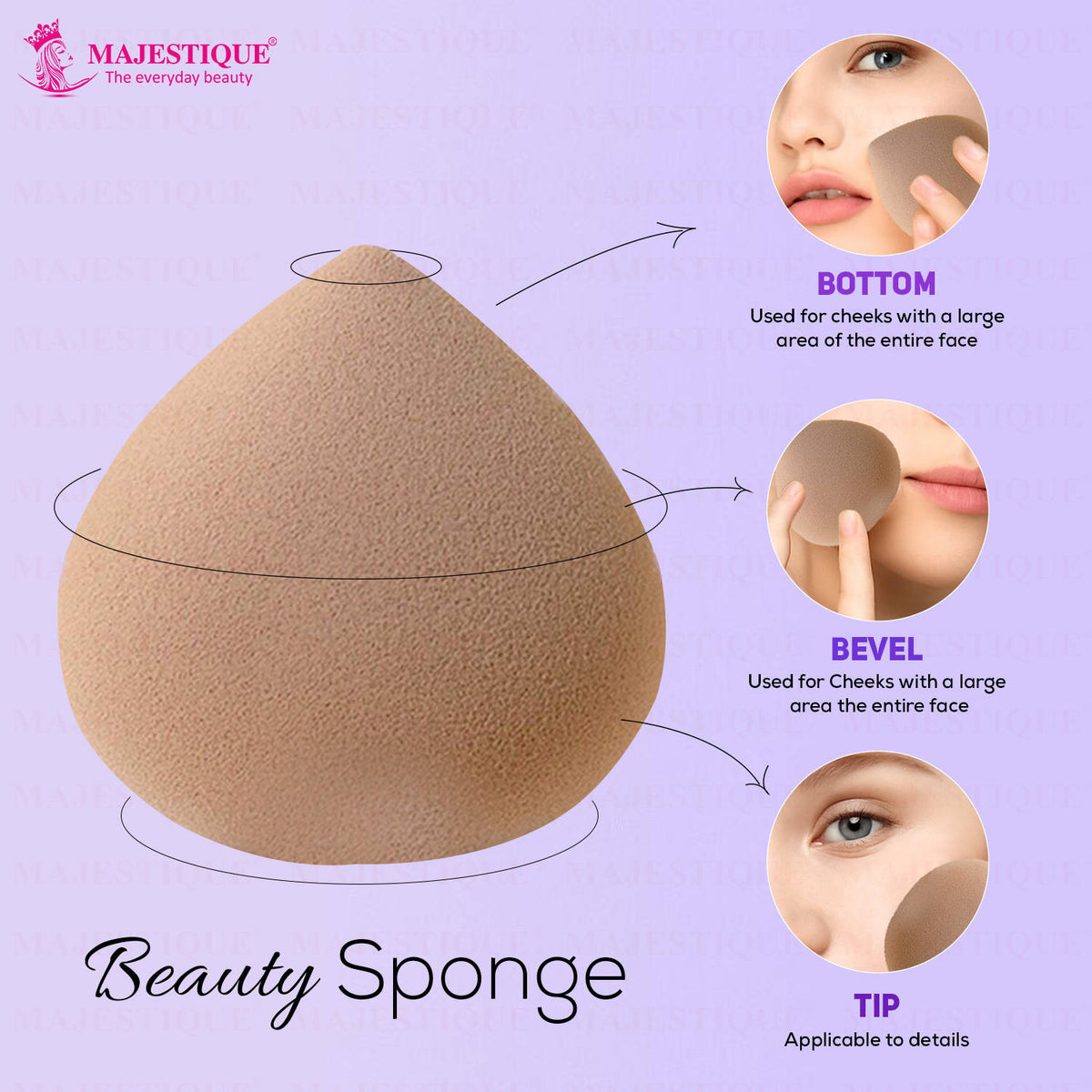 3 In 1 Skin Care Set With Facial Cleansing Brush & Beauty Blender | T32 - view 5