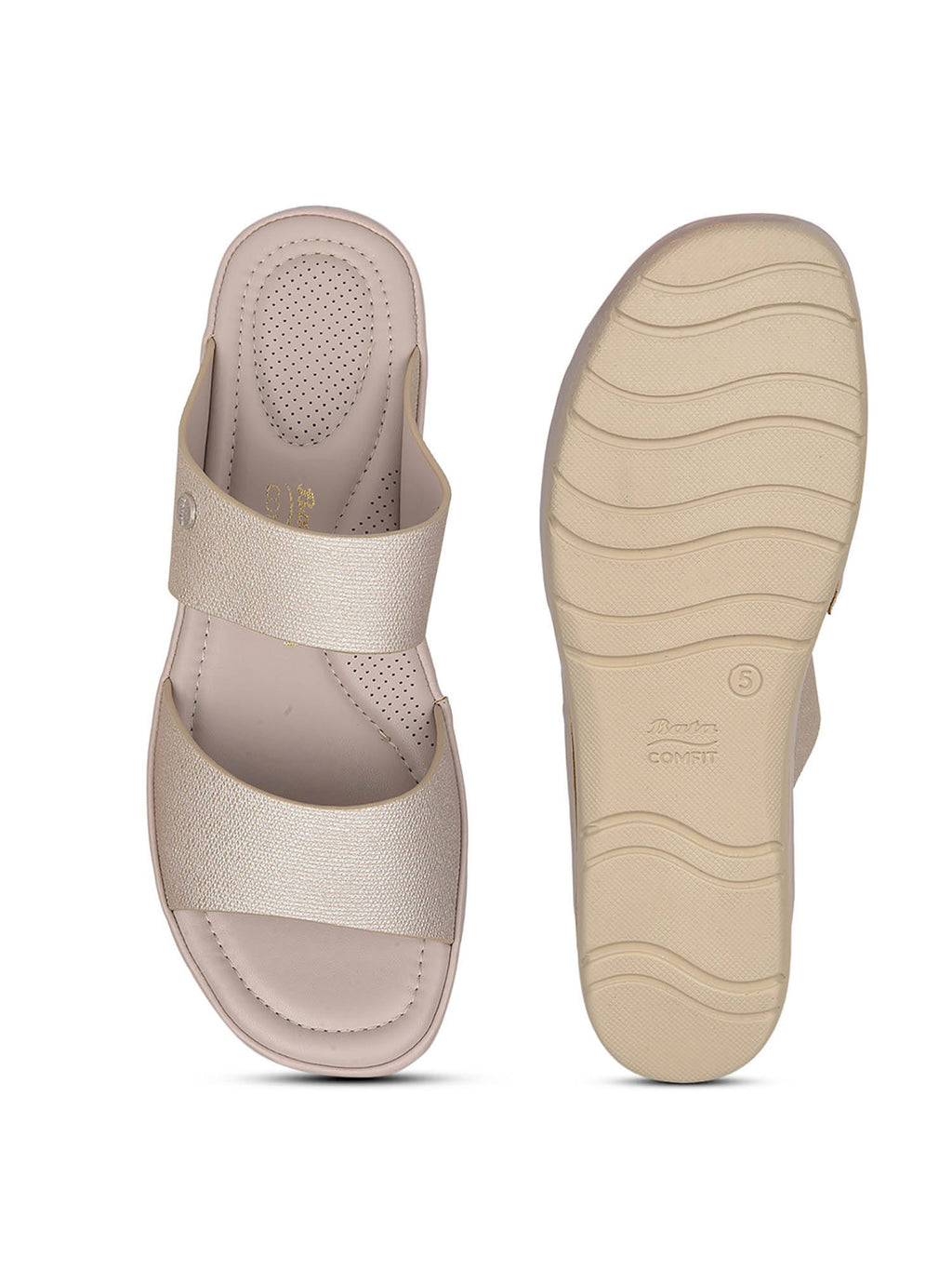 Women Silver Wedge Sandals | SD89 - view 4