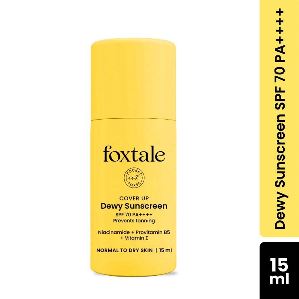 Dewy Sunscreen SPF 70 PA++++ With Niacinamide + Provitamin B5 + Vitamin E | FC3 - view 1