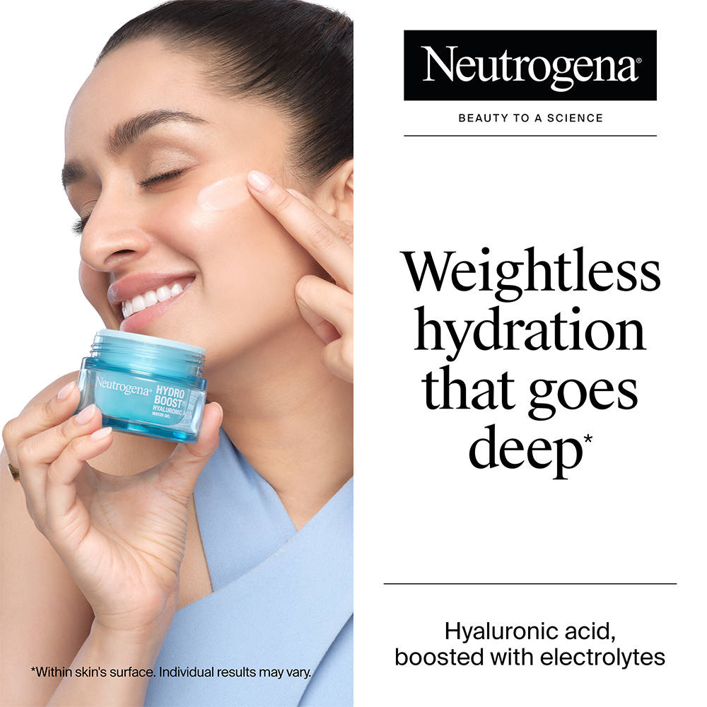 Hydro Boost Hyaluronic Acid Water Gel Light Face Moisturizer For Normal, Dry & Oily Skin | FC3 - view 3