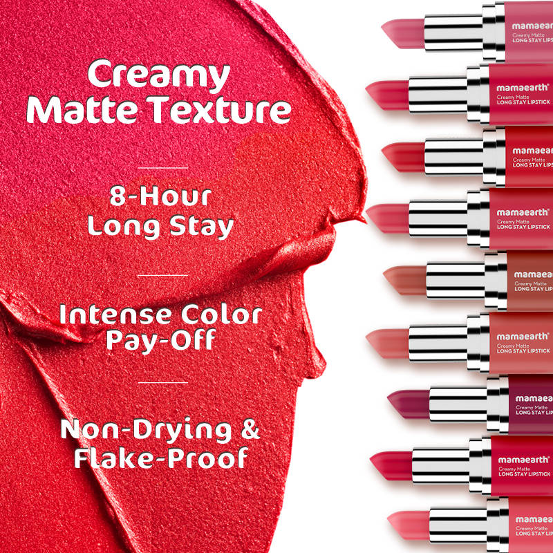 Creamy Matte Long Stay Lipstick | L12 - view 5