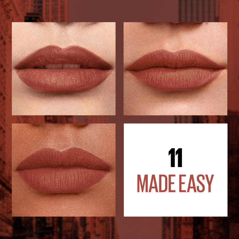 Sensational Liquid Matte Lipstick, Long-lasting - 03 Flush It Red | L12 - view 3