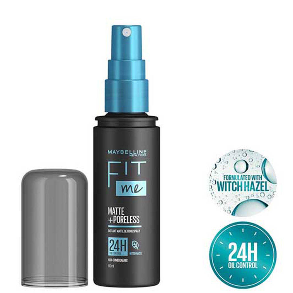 Fit Me Matte + Poreless Setting Spray Transfer-proof 24HR Oil-control Formula | F14 - view 3