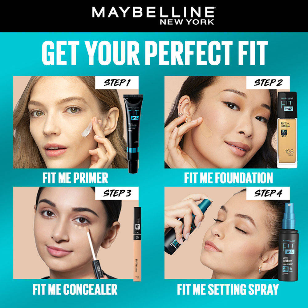Fit Me Matte + Poreless Setting Spray Transfer-proof 24HR Oil-control Formula | F14 - view 8