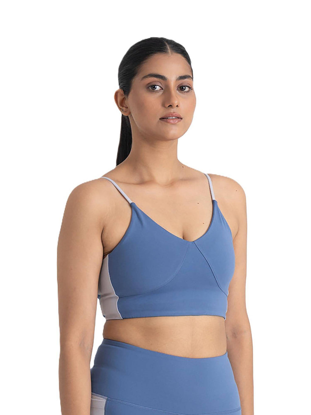 Epic Pop Medium Coverage Lightly Padded V Neck Sport Bra for Women | sb09 - view 7