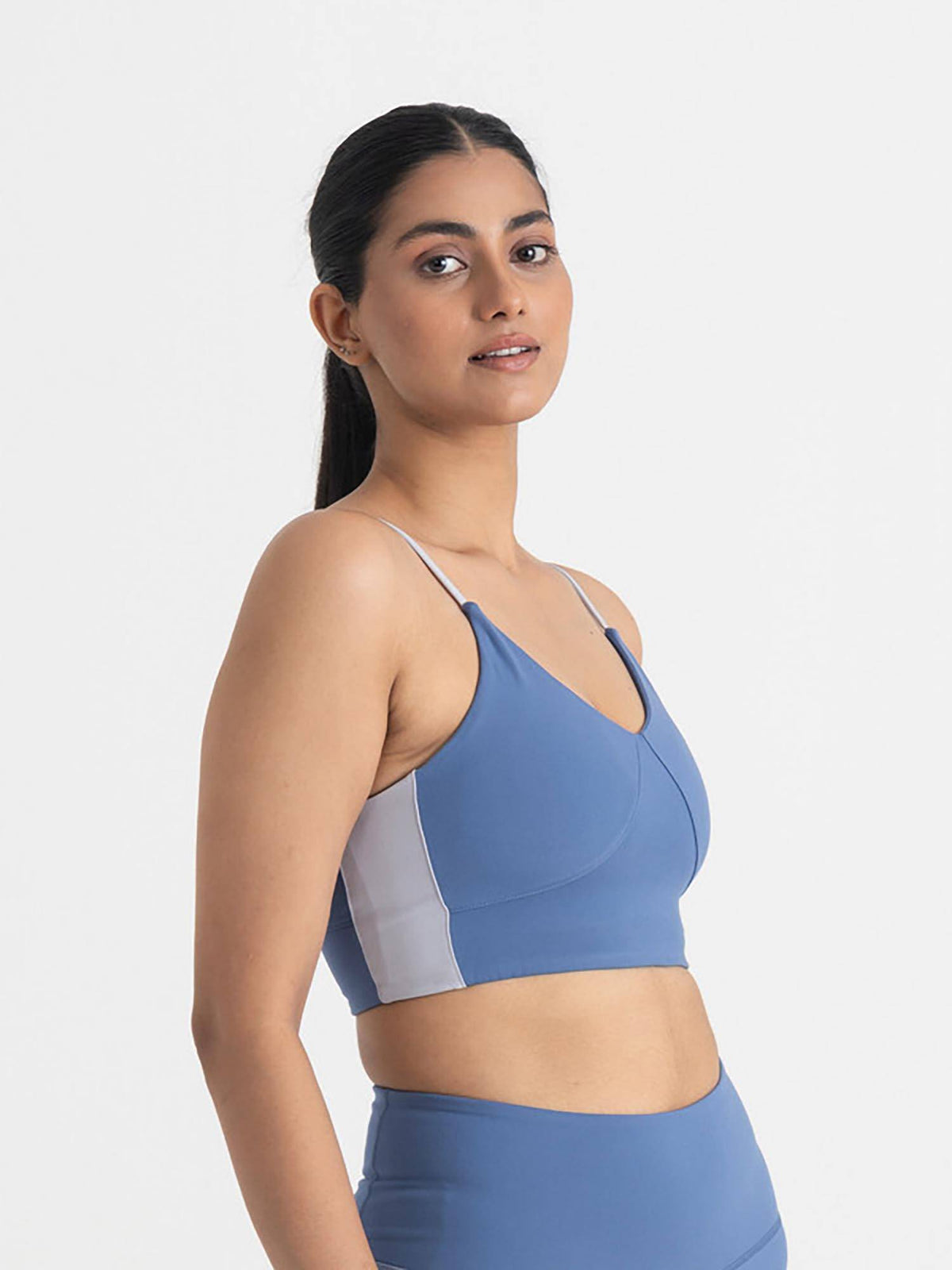 Epic Pop Medium Coverage Lightly Padded V Neck Sport Bra for Women | sb09 - view 9