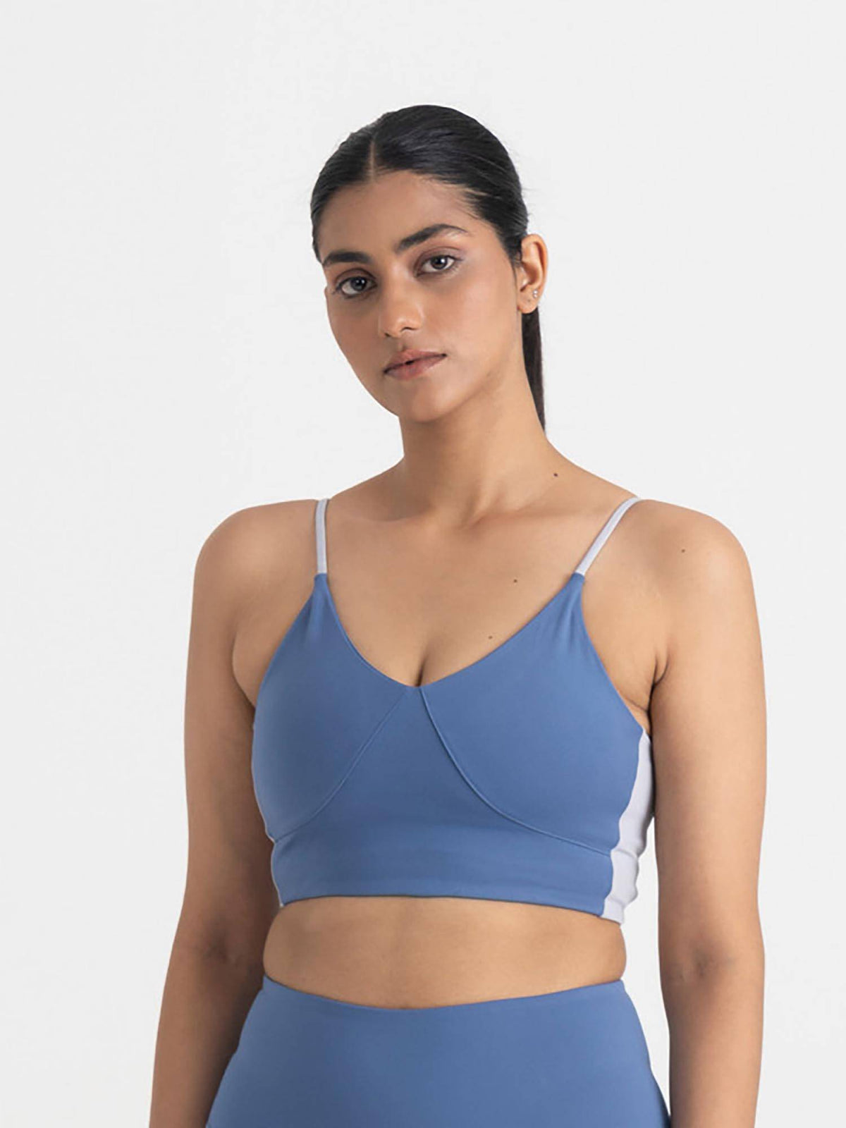 Epic Pop Medium Coverage Lightly Padded V Neck Sport Bra for Women | sb09 - view 11