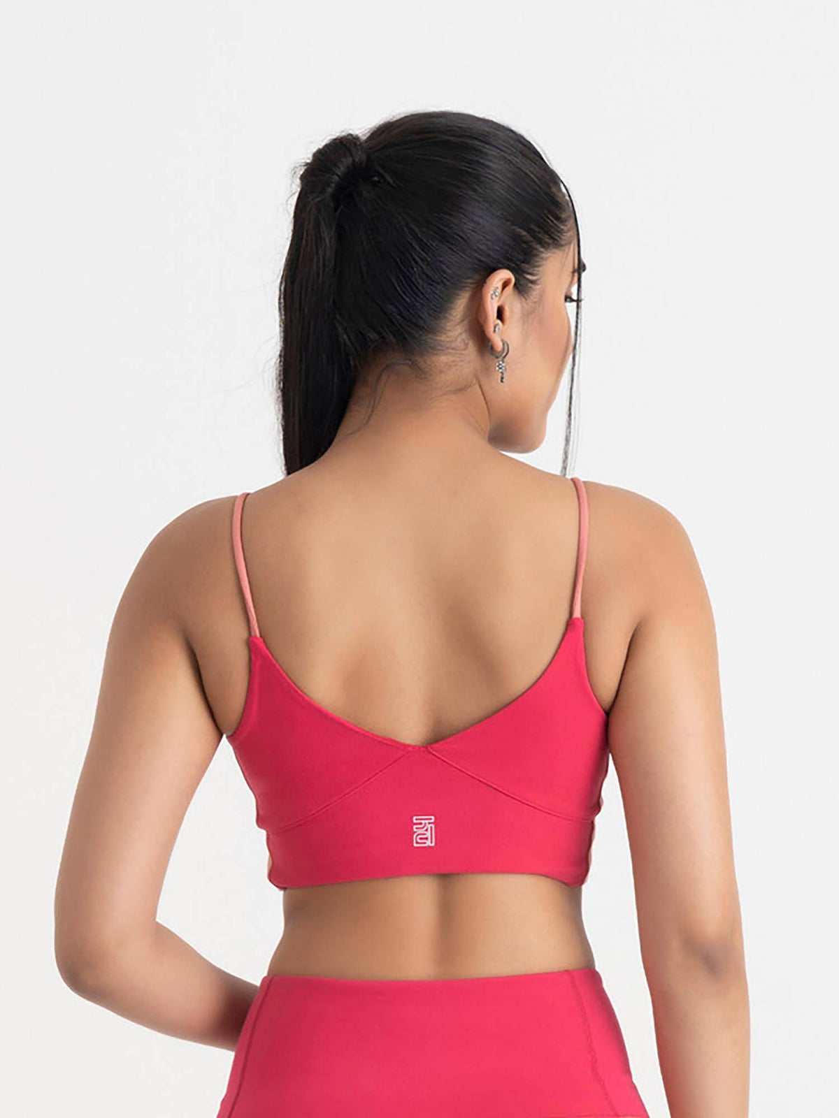 Epic Pop Medium Coverage Lightly Padded V Neck Sport Bra for Women | sb09 - view 14