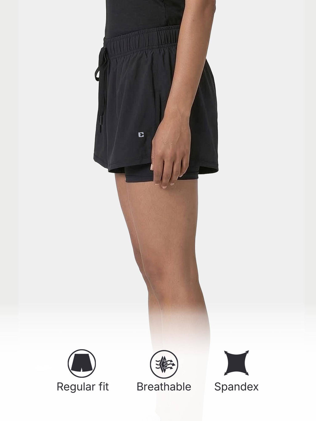 Duo Black Shorts - view 4