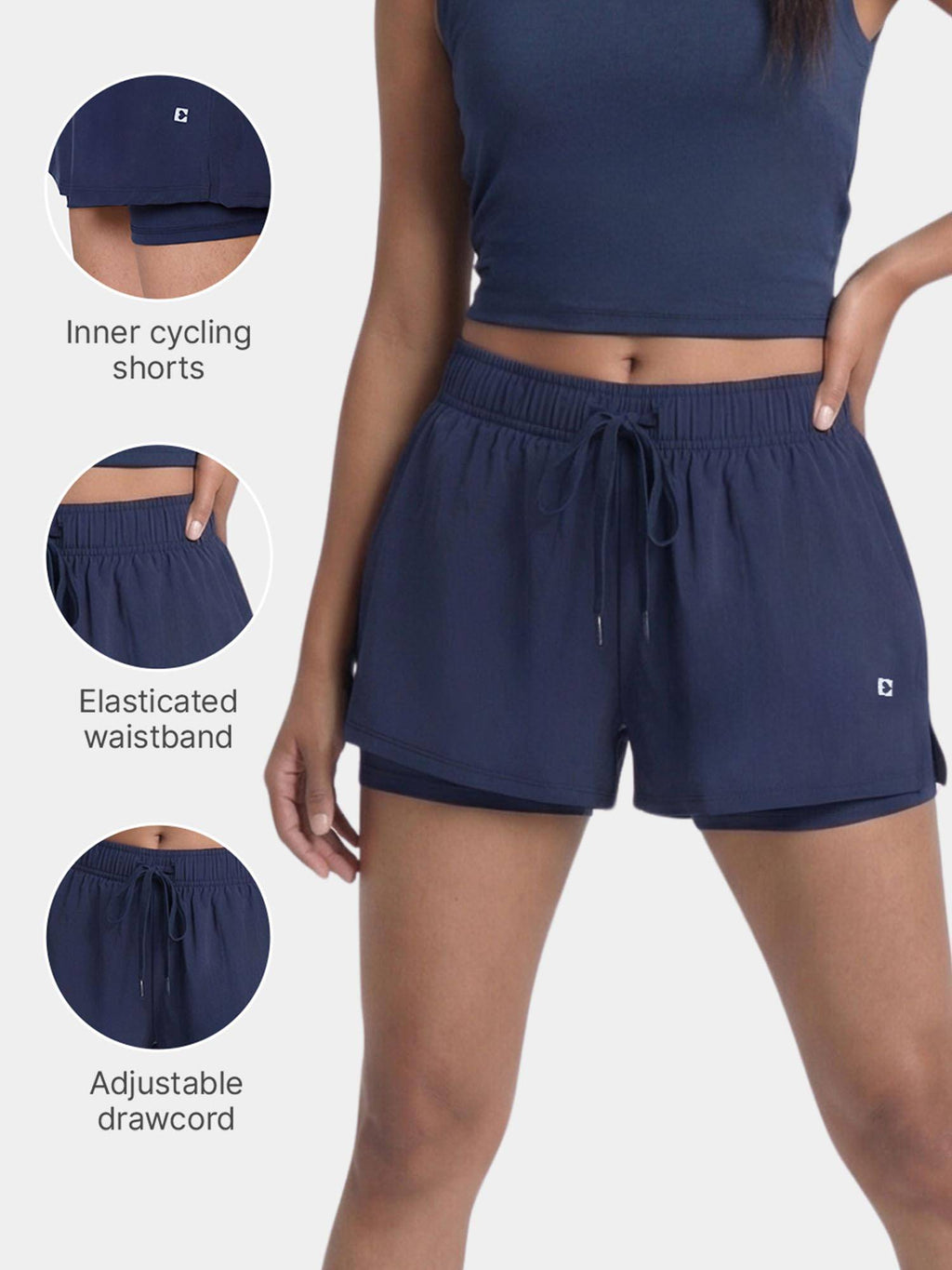 Duo Blue Shorts - view 3
