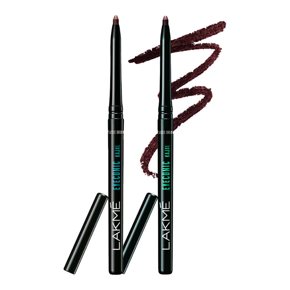 Eyeconic Classic Brown Kajal - Pack of 2 | E20 - view 1