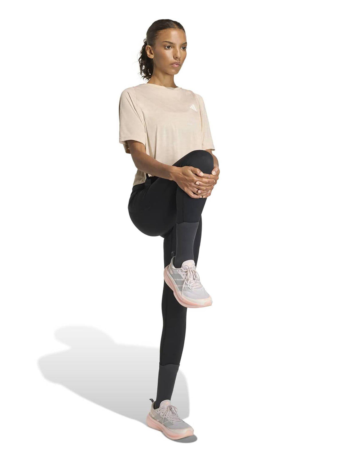Beige Printed Half Sleeves T-Shirt | TT89 - view 4