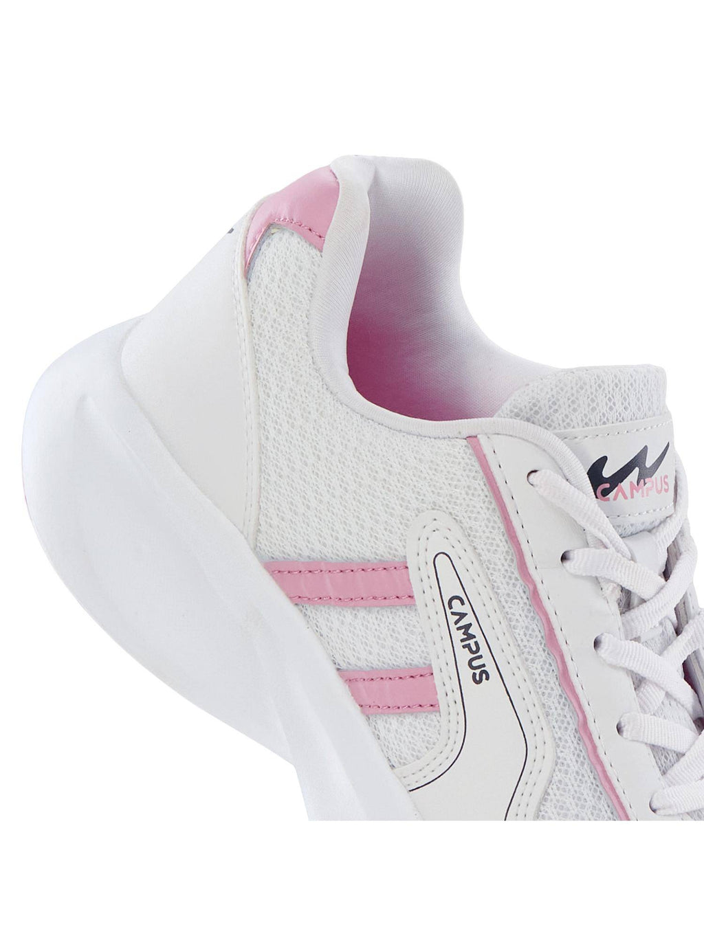 Women Hall White & Pink Sneakers | SN09 - view 6