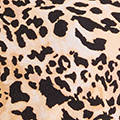Animal Tie Front Long Sleeve Printed Blouse - Brown | pt51 - view 5
