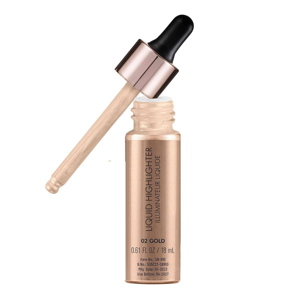 Drop and Glow Liquid Highlighter , Shimmer Shine , Dewy Finish | F14 - view 2