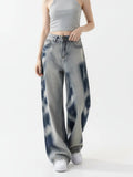 Light Blue High Waist Washed Effect Jeans | BG78 - view 1