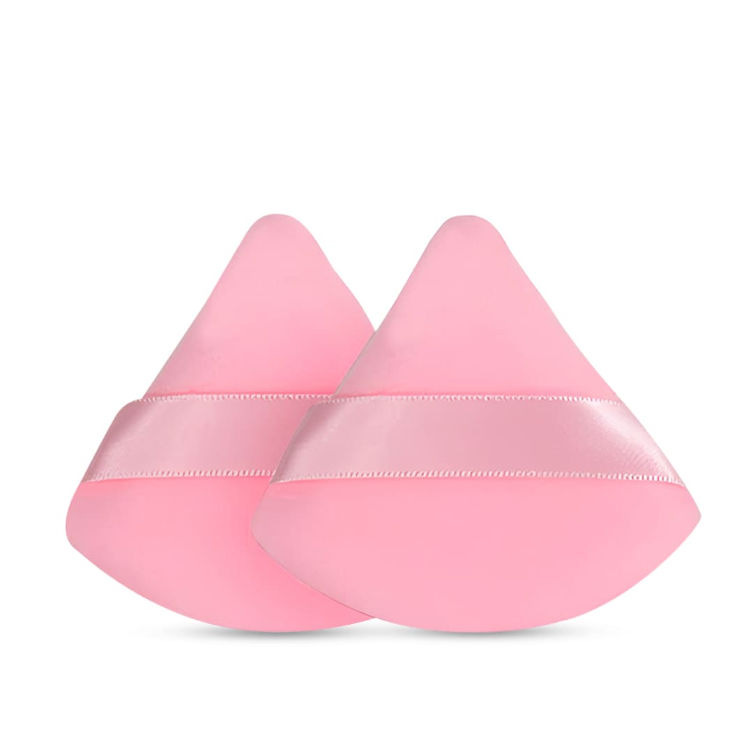 Triangle Makeup Puff Pack Of 2 - Pink | T32 - view 1