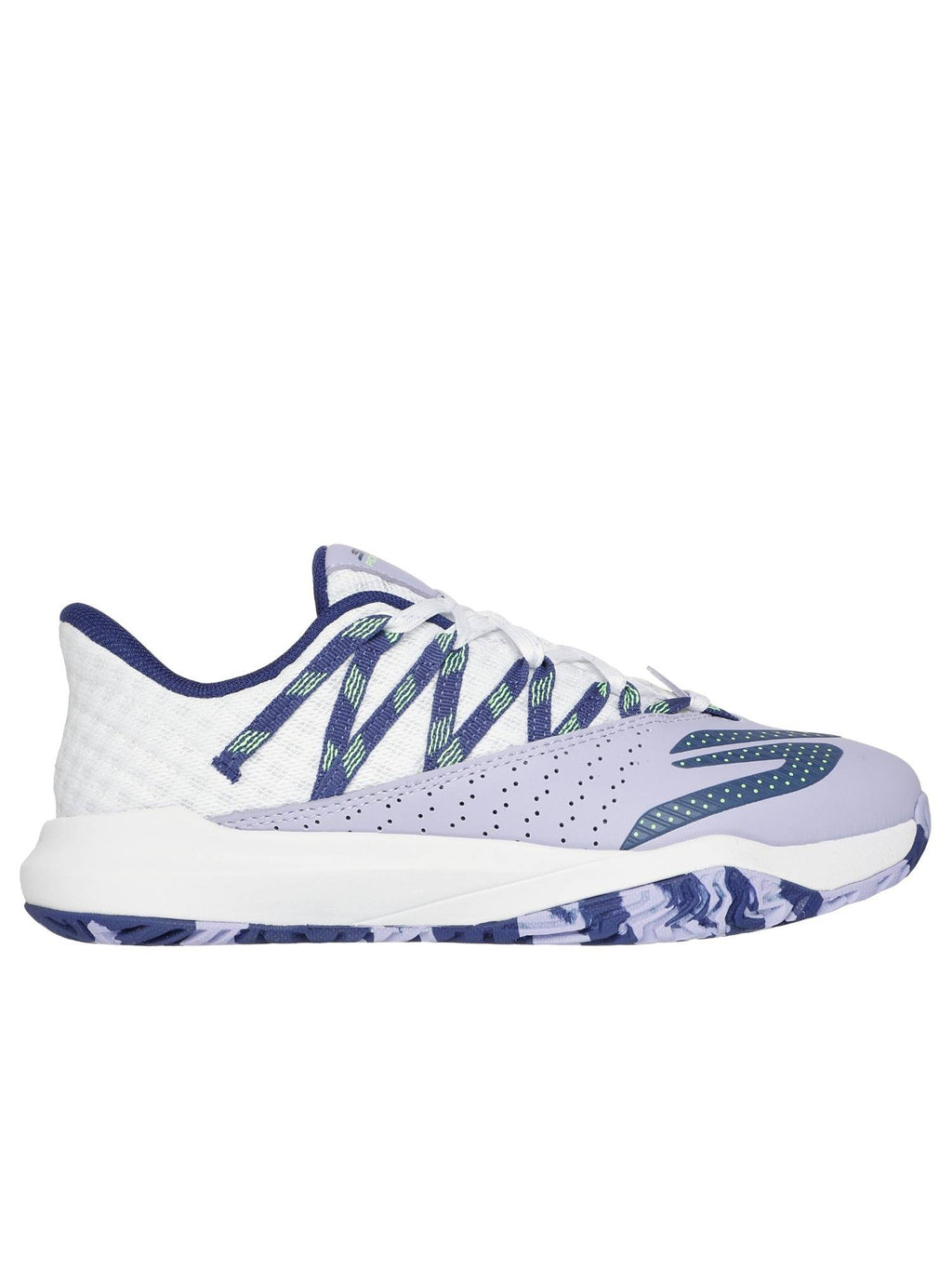 Women VIPER COURT RALLY Lace Up White Walking Shoes | SH9 - view 5