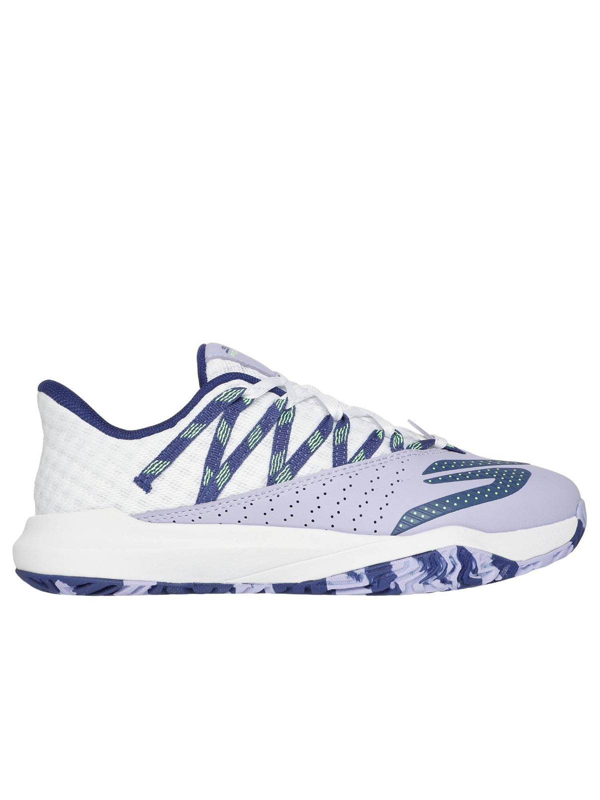 Women VIPER COURT RALLY Lace Up White Walking Shoes | SH9 - view 5