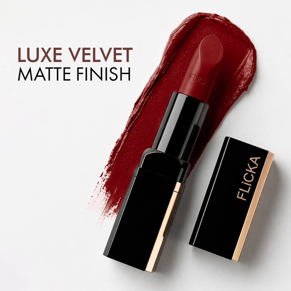 Lip Poetry Creamy Matte Lipstick Intense Pigment Easy Apply Smooth Finish | L12 - view 73