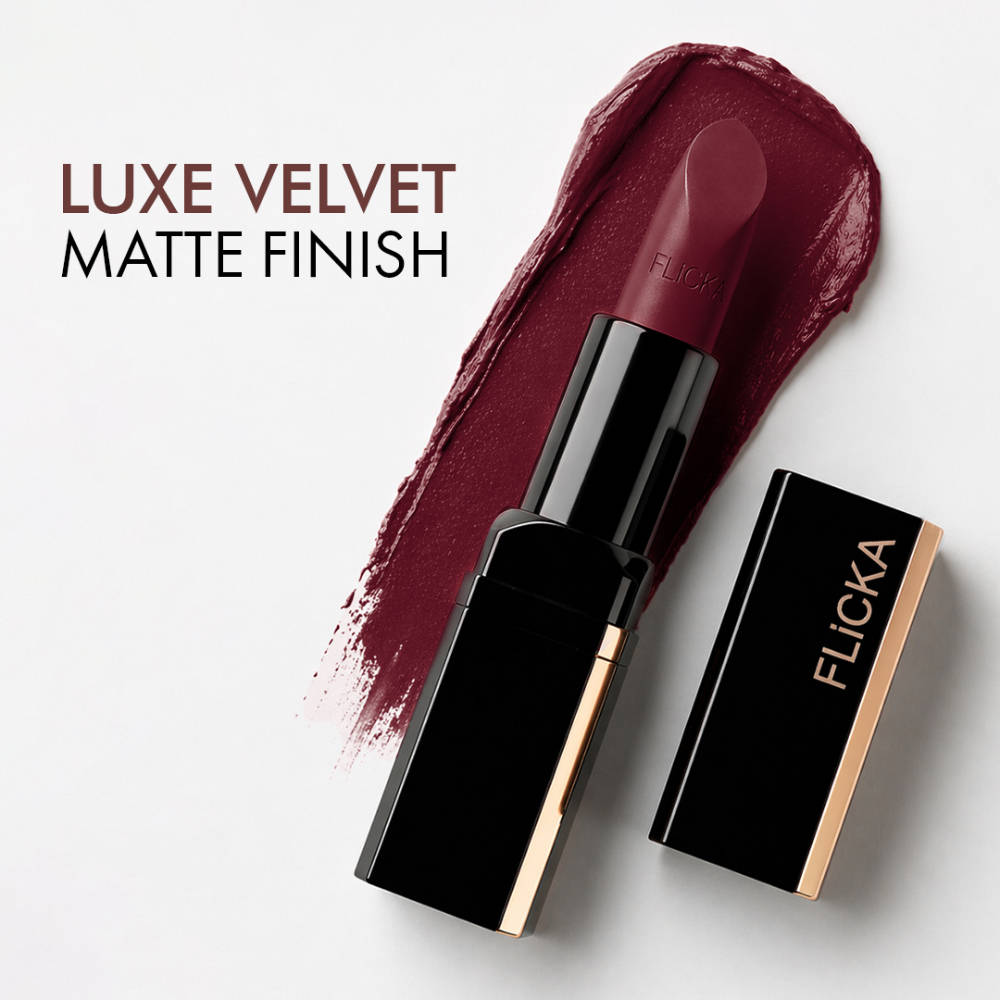 Lip Poetry Creamy Matte Lipstick Intense Pigment Easy Apply Smooth Finish | L12 - view 13