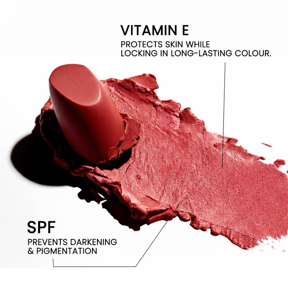 Tomato Bullet Lipstick Long Lasting Lightweight Intense Pigment Rich Matte Finish | L12 - view 3