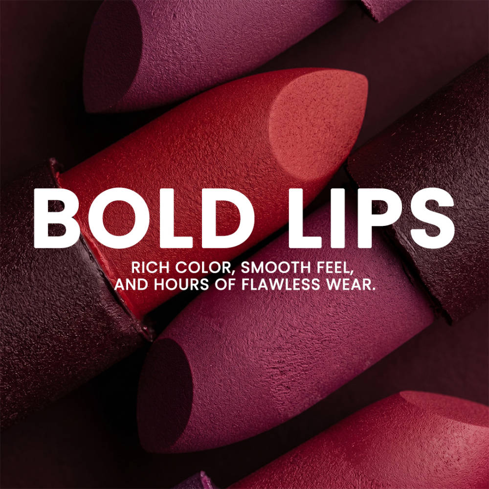 Tomato Bullet Lipstick Long Lasting Lightweight Intense Pigment Rich Matte Finish | L12 - view 4