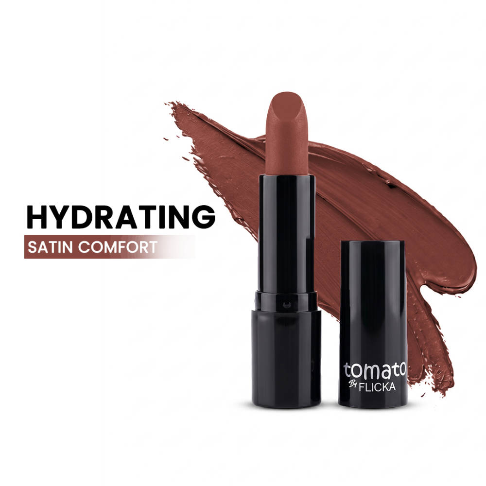Tomato Bullet Lipstick Long Lasting Lightweight Intense Pigment Rich Matte Finish | L12 - view 111
