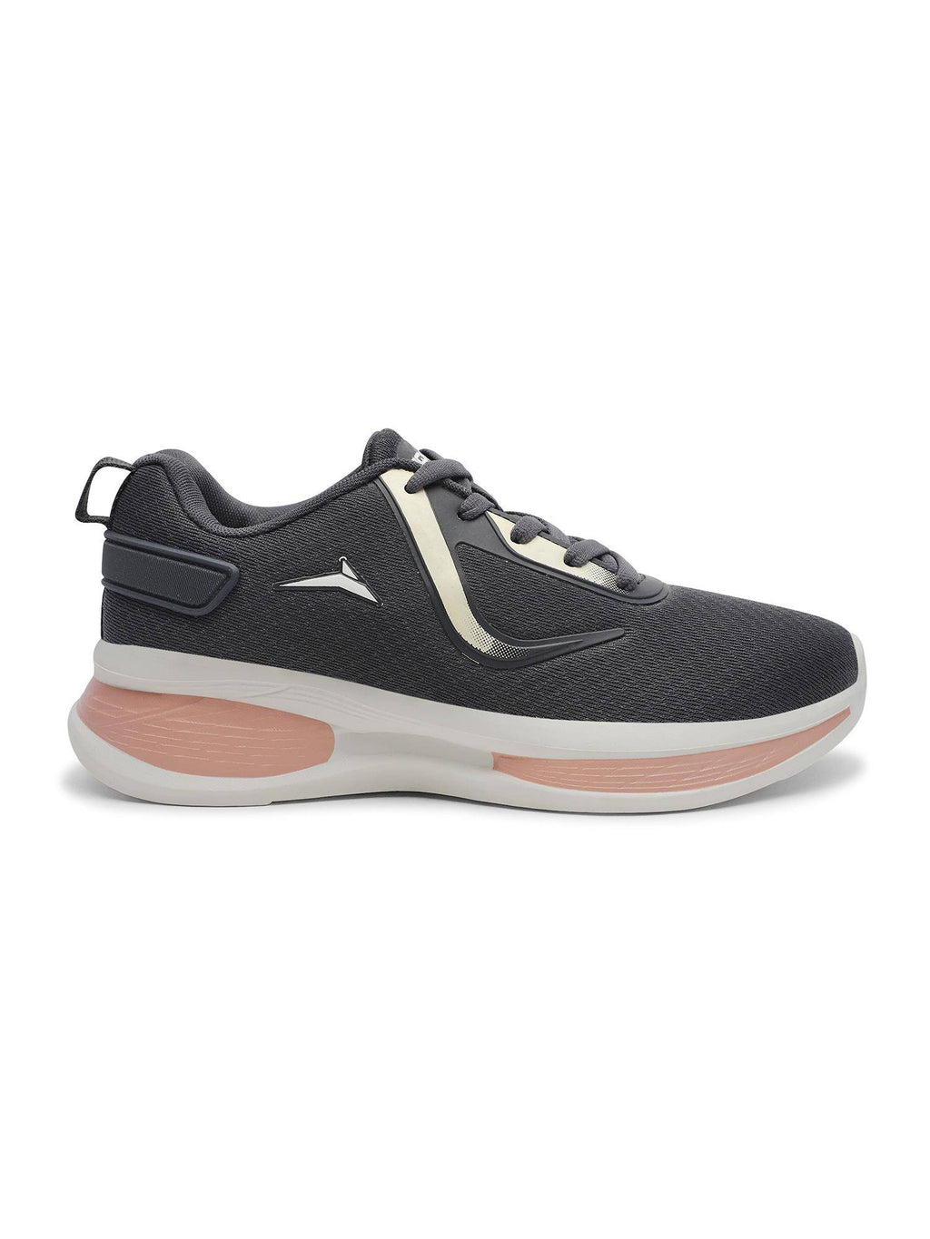 DOROTHY Grey Women Running Shoes | SH9 - view 2