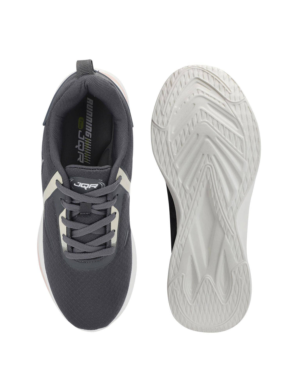 DOROTHY Grey Women Running Shoes | SH9 - view 4